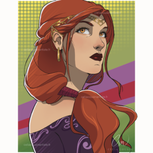 Comics woman - Tous droits réservés